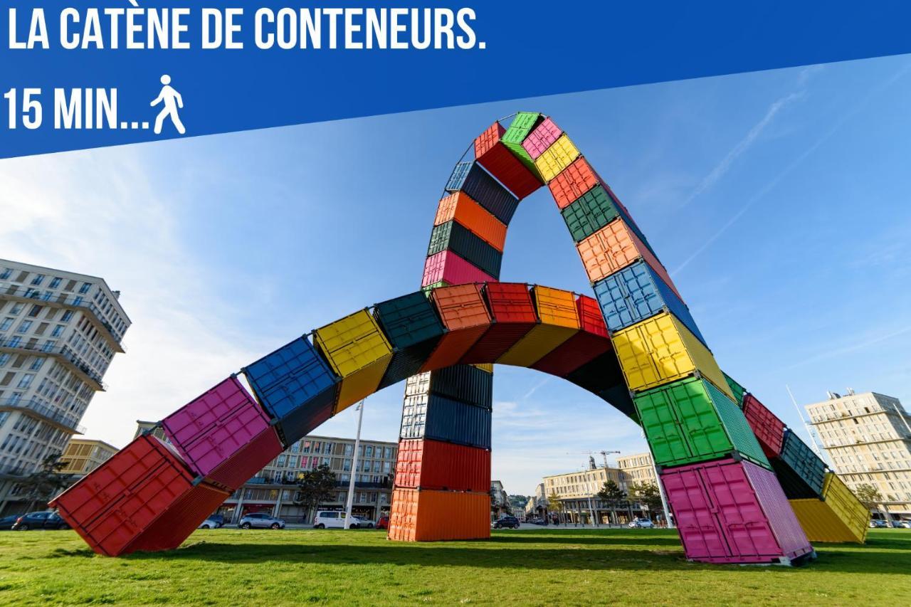 Appartamento Fibre - Le Haussmann Lh - B'Pam Le Havre Esterno foto