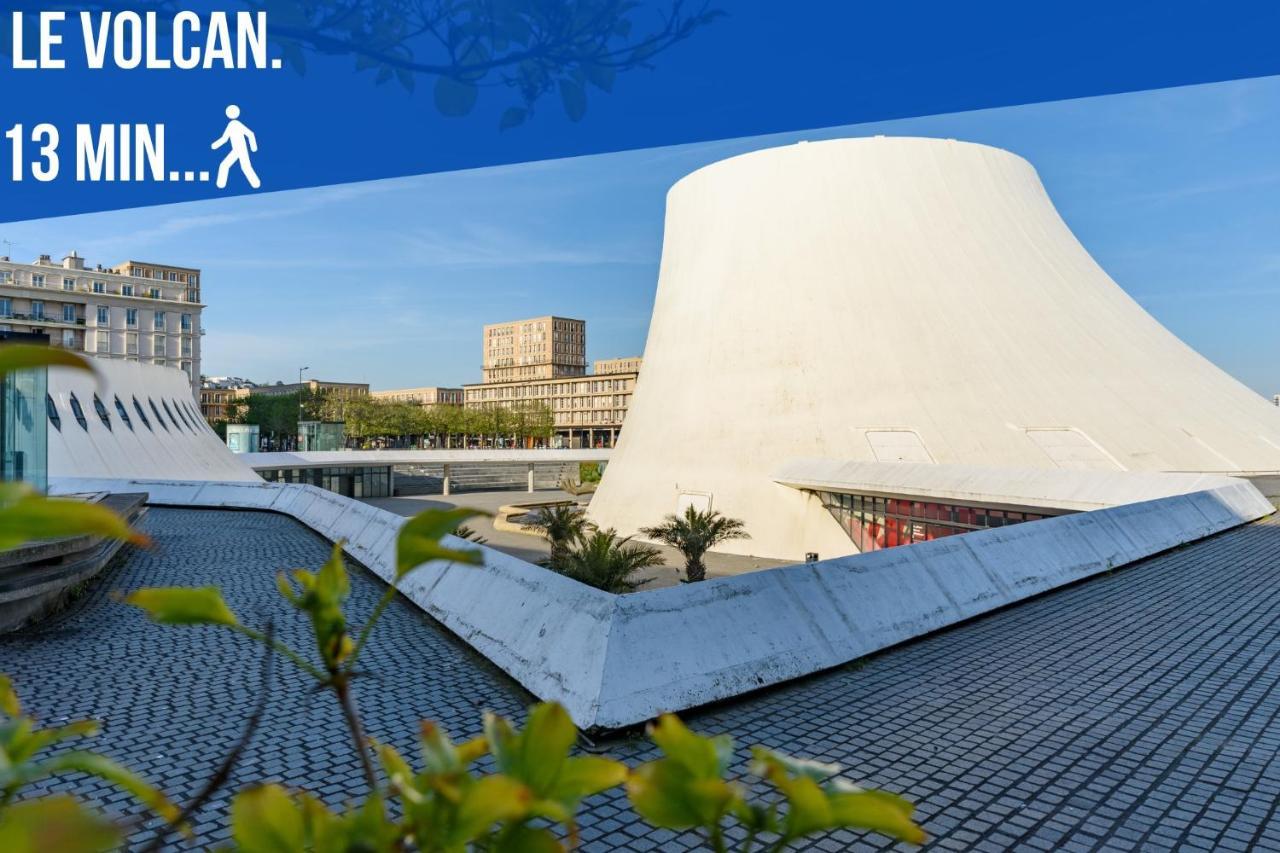 Appartamento Fibre - Le Haussmann Lh - B'Pam Le Havre Esterno foto